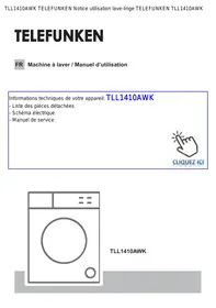 TELEFUNKEN TLL1410AWK - Lave-linge