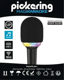 Notice PICKERING MAGIKARAOKE Microphone sans fil