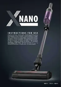 ROWENTA X NANO YY5527FE - RH11 - TY11 – EO11 - Aspirateur balai