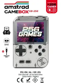 Notice AMSTRAD GAMEBOX GC-256 Console de jeux vidéo portable