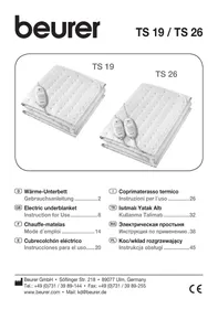 BEURER TS26 - Surmatelas chauffant