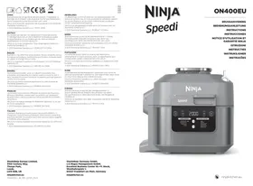 Notice NINJA ON400EU SPEEDI RAPID COOKER & AIR FRYER Robot cuiseur