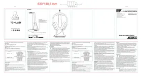 Notice G-LAB THE  K-STAND HYDROGEN Support de casque