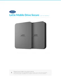 LACIE Mobile Drive Secure USB-C 2To - Disque dur