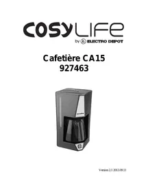 COSYLIFE CA15 - 927463 - Cafetière