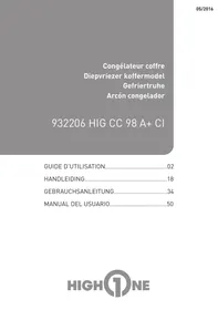HIGH ONE HIG CC 98 - Congélateur coffre
