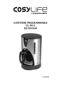 COSYLIFE CL-PI15 - Cafetière