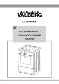 VALBERG VAL CI 60 4 MC XVT - Cuisiniere induction