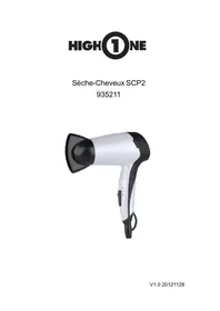 HIGH ONE SCP2 - Sèche-cheveux de voyage