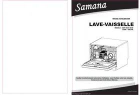 Notice SAMANA SAM 5C55 BCW Lave-vaisselle