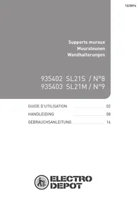 Notice ELECTRO DEPOT N°9 - 935402 SL21S Wandhalterung