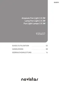 NOVISTAR FUN LIGHT 3x3W - Ampoules