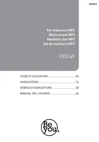 Notice BE YOU MP2 Maniküregerät