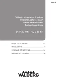 VALBERG VAL DV 2 B AF - Table de cuisson vitrocéramique