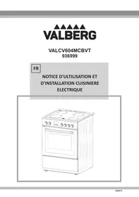 VALBERG VAL CV 60 4MC BVT - Cuisiniere vitrocéramique
