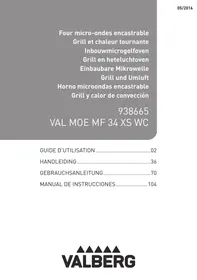 VALBERG VAL MOE MF 34 XS WC - Micro-ondes encastrable