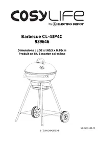 COSYLIFE CL-43P4C - Barbecue