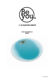 Notice BE YOU E6 Pèse-personne