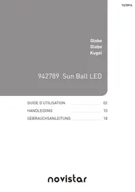 Notice NOVISTAR SUN BALL L002 Jeu de lumière