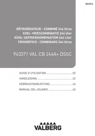 VALBERG VAL CB 244 A+ D SSC - Kühlschrank