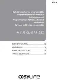 COSYLIFE CL-ISPR12BX - Thermoskoffiezetapparaat