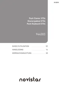 Notice NOVISTAR PACK CLAVIER ST54 Clavier
