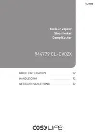 COSYLIFE CL-CV02X - Cuiseur vapeur