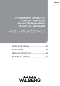 VALBERG VAL 2P 252 A+ BIC - Kühlschrank