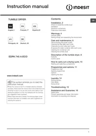 INDESIT EDPA 745 A1 ECO (EU) - Secadora de roupa