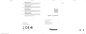 Notice SAMANA SA-MW28W Micro-ondes