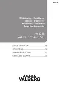 VALBERG VAL CB 307 A+ D SIC - Kühlschrank