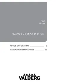 VALBERG FM 57 P X SIP - Horno electrico