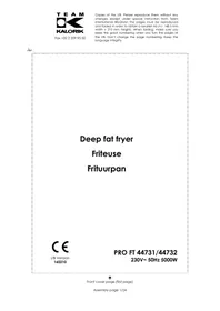 KALORIK PRO 2 CUVES FT44732 - Friteuse