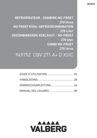 VALBERG CBV 271 A+ D XSIC - Kühlschrank
