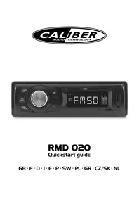 CALIBER RMD 020 - Car stereo