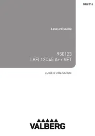 VALBERG LFVI 12C45 A++ VET - Lavavajillas
