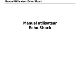 Notice ECHO SHOCK 1,77 IP65 Mobile