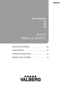 VALBERG HINCL 60 VK ATSC - Hotte