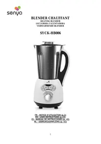 Notice SENYA SYCK-HB006 Blender