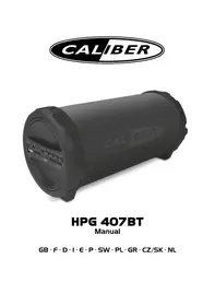 CALIBER HPG 407BT - Enceinte