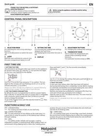 Notice HOTPOINT FA2 540 P BL HA Four encastrable