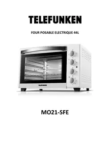 Notice TELEFUNKEN MO21-SFE Horno