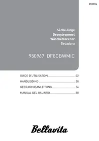BELLAVITA DF 8 C B WMIC - Wasdroger