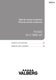 VALBERG IH 3 TBBS AF - Plaque de cuisson à induction