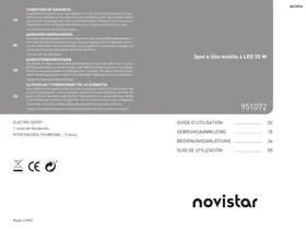 Notice NOVISTAR PRO BEAM LED 35W Spot