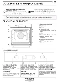Notice HOTPOINT FA2 544 JC IX HA Four