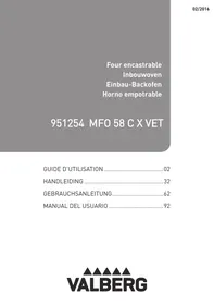 VALBERG MFO 58 C X VET - Horno electrico