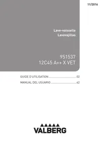VALBERG 12C45 A++ X VET - Lavavajillas
