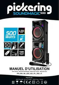 Notice MYDEEJAY SYSTèME KARAOKE Électronique