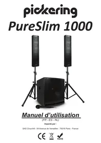 Notice PICKERING PURESLIM 1000 Audio